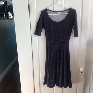 Navy Nicole dress XS